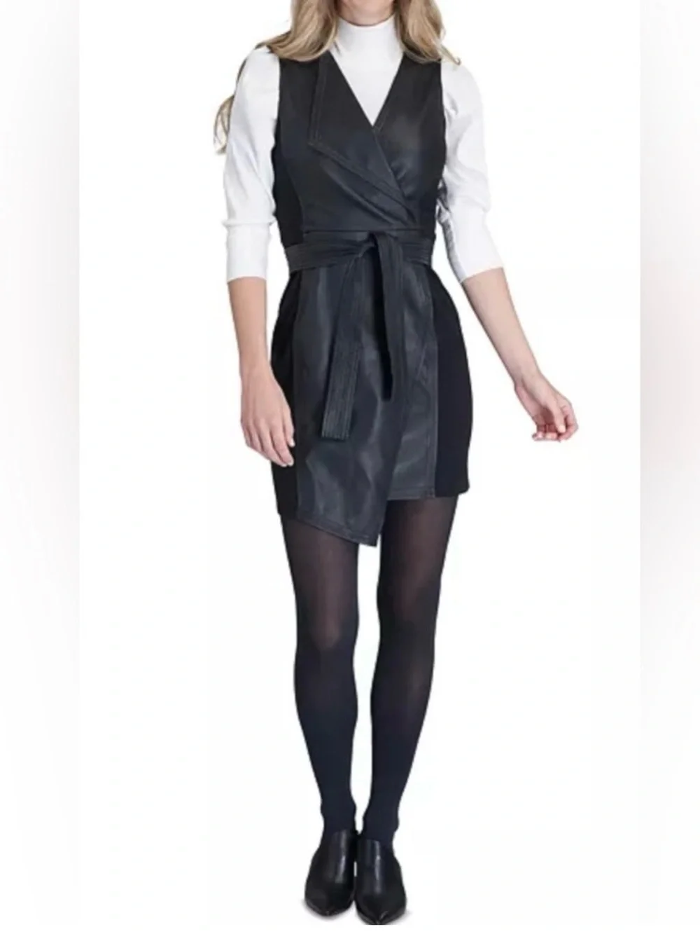 SPANX Black High-Waist Shaping Tights
